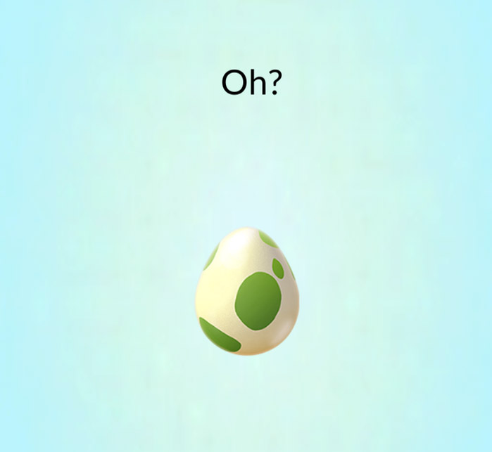 Вылупление яиц из инкубатора Pokemon Go